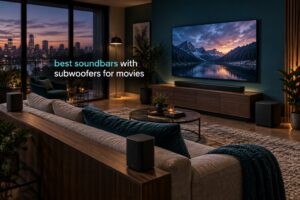 best soundbars with subwoofers for movies